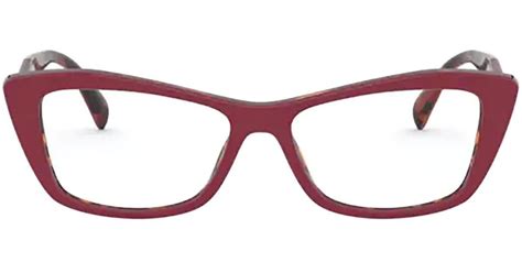 prada red frames